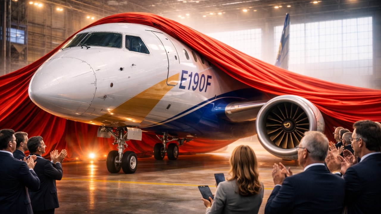 O novo avião Embraer fabricado realiza um voo de teste que choca os norte-americanos!