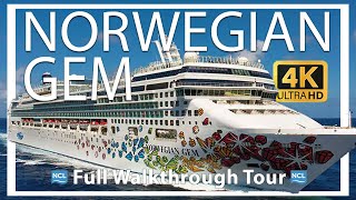 Norwegian Gem | Full Walkthrough Ship Tour | Renovated | Travel the Caribbean | Norwegian cruises