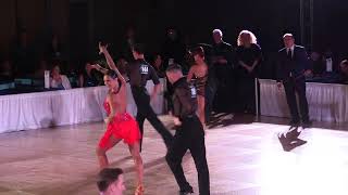 Shane &amp; Shannon Jensen Open Professional Rhythm Winners - Florida Star Ball 2023 - Cha cha