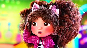 "Gabby has electric hair" Scene | GABBY'S DOLLHOUSE: THE MOVIE