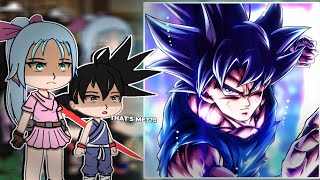 Past Dragon Ball React To Gokufuture Dragon Ball Super Gacha React Part - 4