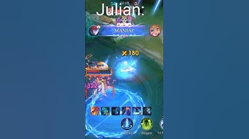 Julian vs Argus 💀 #mobilelegends #mlbb #julian #mlbbcreatorcamp #argusml