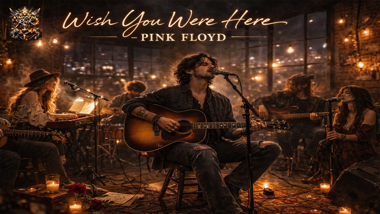 Pink Floyd Classic Reimagined | Wish You Were Here – Dark Blues Rock (Lyrics)