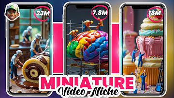 How to Create Tiny World Miniature Videos with AI Tools || AI Animation & Image Generation Tutorial