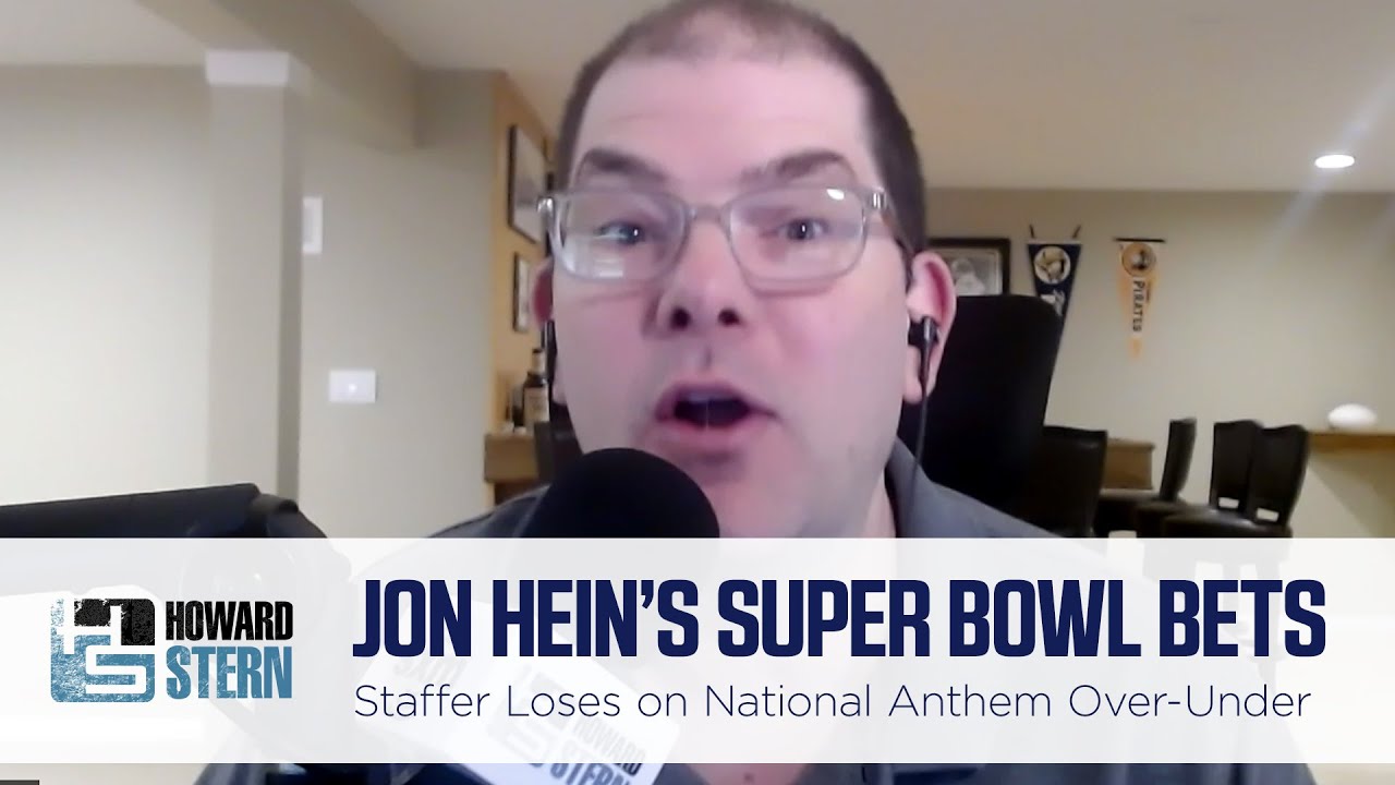Jon Hein Lost Money on His Super Bowl National Anthem Bet