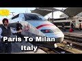 Paris To Milan | Italy | By Train | Travel Guide Vlog | Europe | Full Information  With Train Ticket