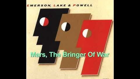 Mars, The Bringer Of War ~ ELP (Emerson, Lake & Powell)