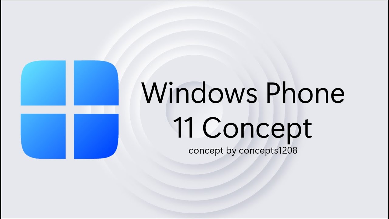 Windows Phone 11 Concept | concepts1208