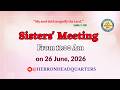 SISTERS MEETING (26-06-2026) || HEBRON HEADQUARTERS