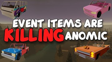 EVENT ITEMS ARE KILLING ANOMIC..