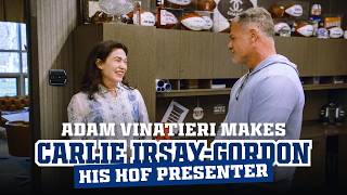 Adam Vinatieri Makes Carlie Irsay-Gordon His Hall of Fame Presenter