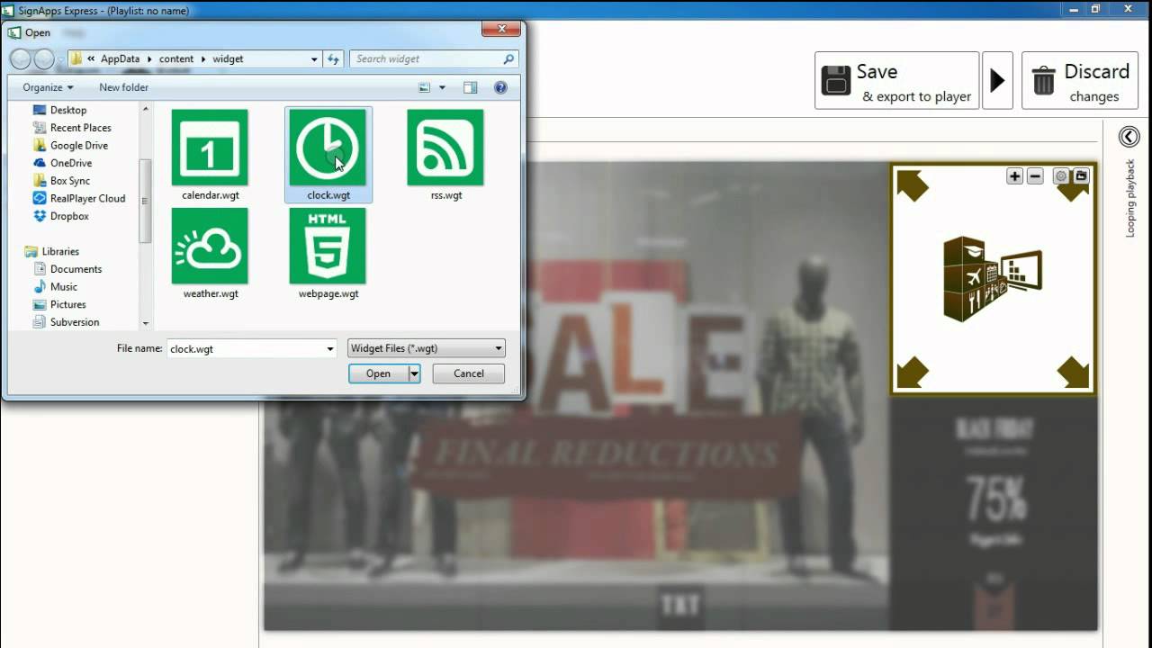 SignAppsExpress tutorial 03 - Retail Advertisement - YouTube