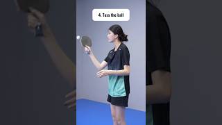 Latih sendiri kemampuan mengontrol bola Anda. #tenismeja #tipspingpong #instruksi