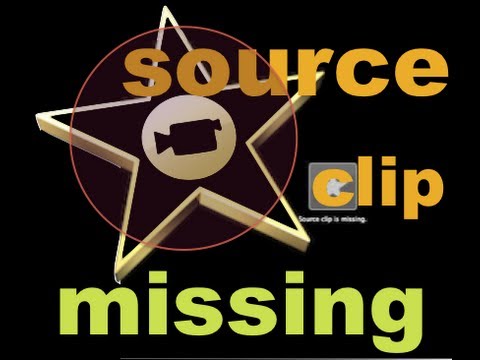 Fix iMovie Source Clip Missing on Mac OS