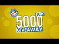 5000 Subscribers Giveaway - Mechanical Keyboard/Steam Gift card(Global)