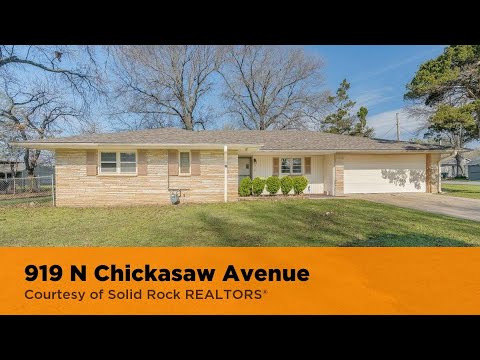 919 N Chickasaw Avenue, Claremore, OK home video tour