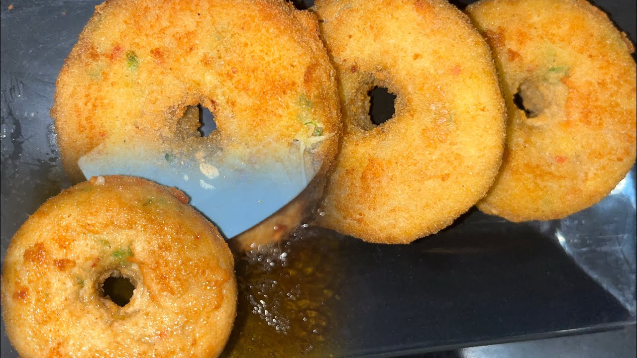 Chicken Potato Donuts || Potato Donuts #easyrecipe #cooking #chickendonuts #food #mycooking 