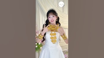 Đám cưới rộn ràng: cô dâu xinh, vàng đeo không đếm xuể #damcuoi #wedding #trending #phongsucuoi