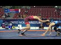 1/4 FS - 51 kg: M. KHANIEV (RUS) v. A. MARUYAMA (JPN)