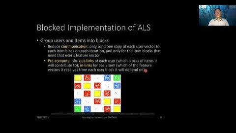 Scalable ML Lecture 3-4: Scalable Collaborative Filtering in Spark