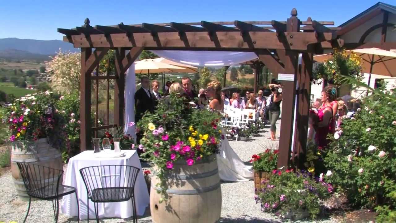 Kelowna Wedding Venues Ancient Hill Estate Winery YouTube