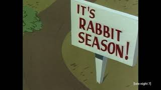Opening To Rabbit Seasoning 1952 On Late Night 7 041025 Network Premiere