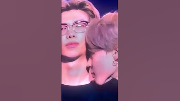 Jimin kisses namjoon