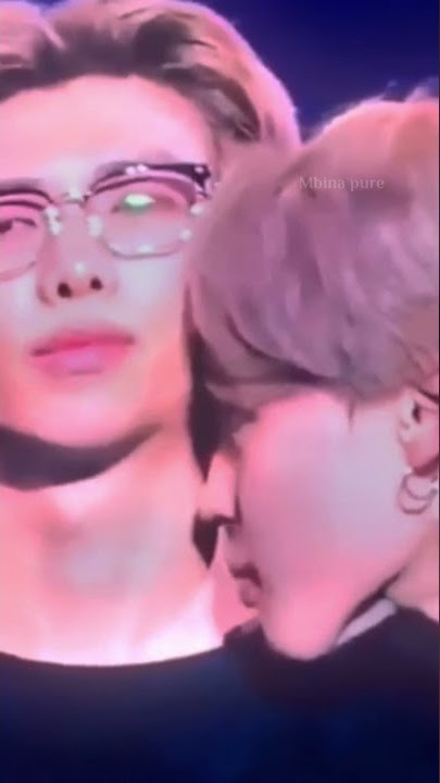 Jimin kisses namjoon's neck [nammin] #bts #nammin #namjoon #rm #namjin #vkook #army #hot #bl