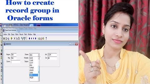 How to create record group in Oracle forms | Oracle apps