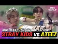 [C.C.] STRAY KIDS & ATEEZ playing archery in 2022 Idol Star Championship #STRAYKIDS #ATEEZ