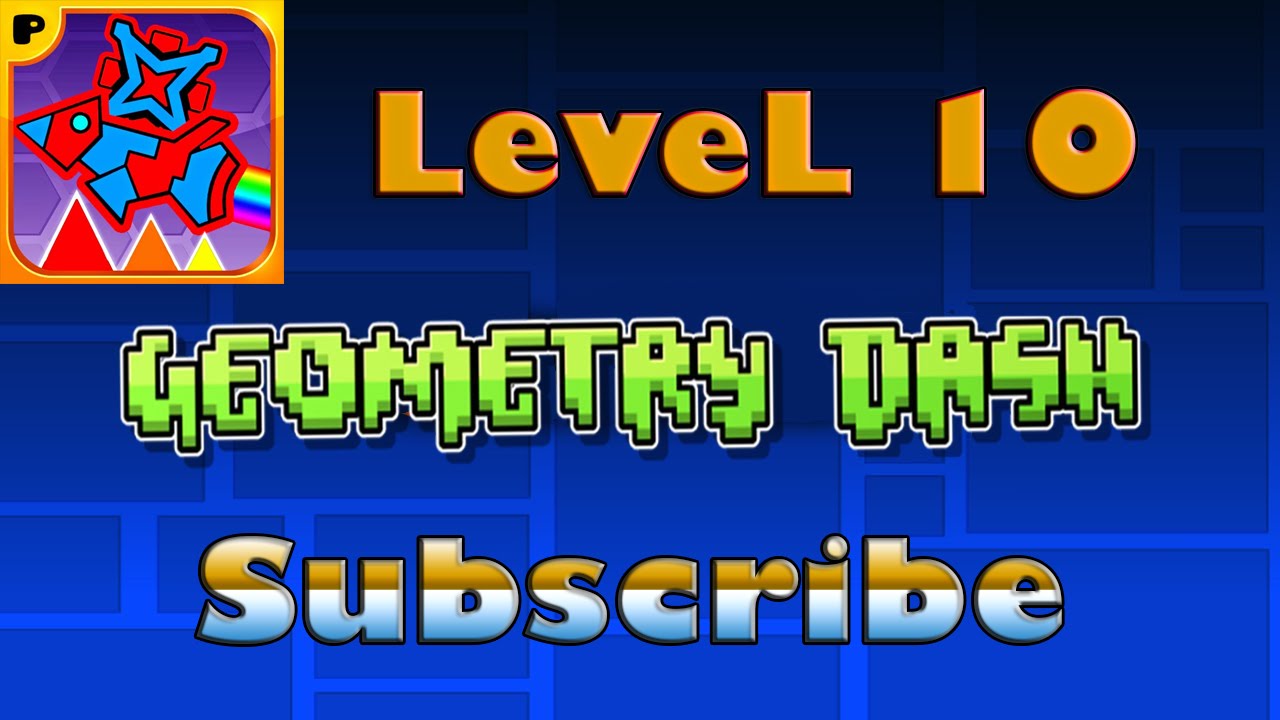 Geometry Dash XStep (Level 10) - YouTube