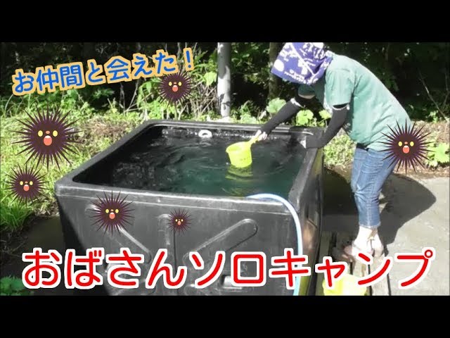 おばさんソロキャンプ お仲間と会えた 毎回忘れ物だらけ こんな忘れ物は こういう結末になります Youtube