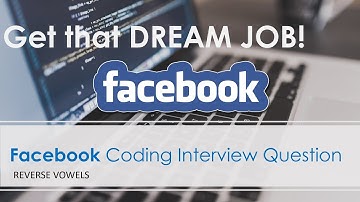 Reverse Vowels - Acing the Coding Interview | JDTechTips