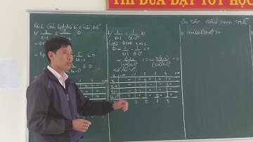 ỨNG DỤNG DẤU NHỊ THỨC BẬC NHẤT GIẢI BPT TÍCH;THƯƠN