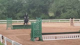 Horse Riding Jumping Show with Cassandra Hidden Lake Farm #pony #cantering  #horseriding