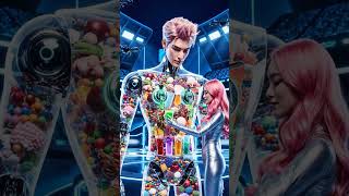 Hyper Detail Fruit Dispenser Robot Premium