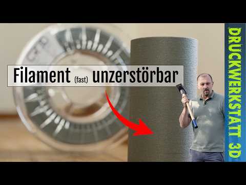 Das härteste und zäheste Filament? Sogar für offene Bettschubser! | CR-3D Flex FibCR20