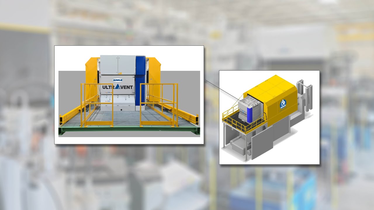 KMA ULTRAVENT® exhaust air filtration system for foundries