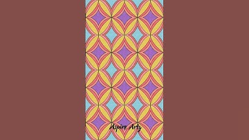 How to Create Easy Seamless Pattern Using Procreate #digitalart #fun #simple #quick #art #tips #easy