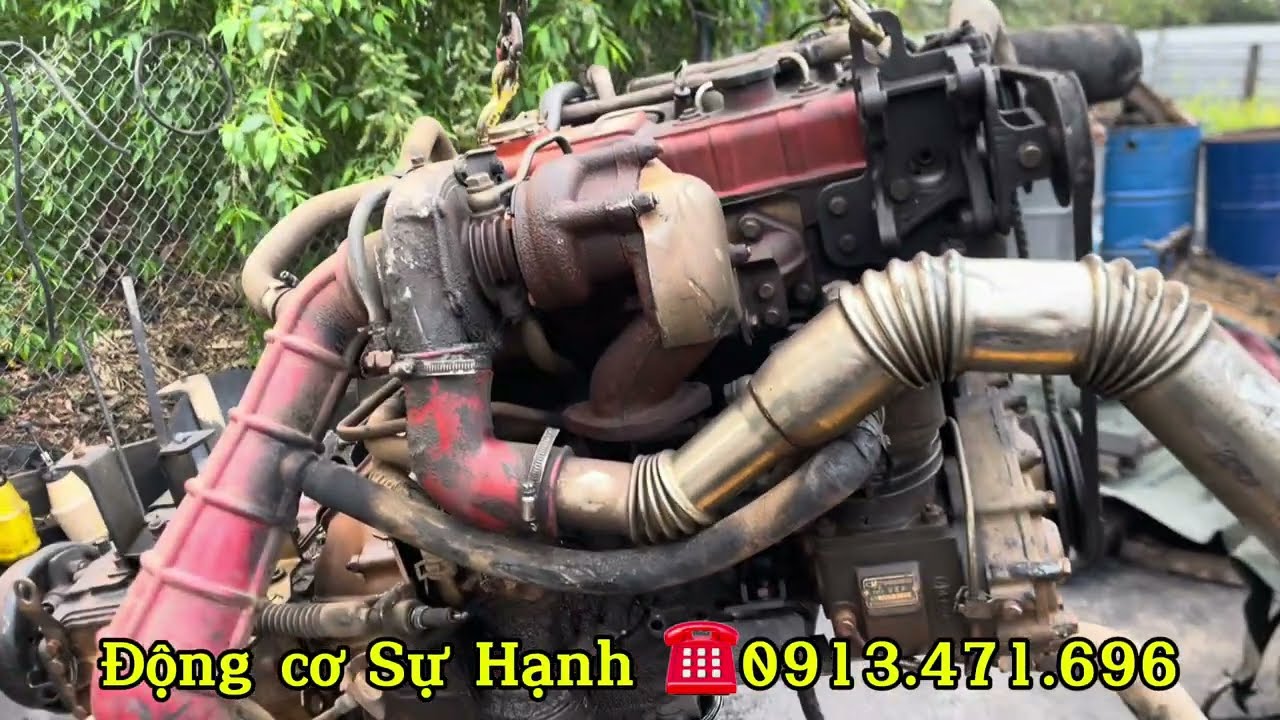 Động cơ isuzu 4JB1 comle máy số siêu VIP nguyên zin như Mới . Anh em có nhu cầu alo ☎️0913.471.696