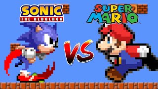 Sonic VS Mario | Sprite Animation