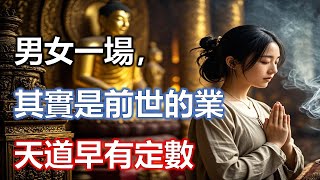 你以為的愛,其實是前世的業!男女一場,天道早有定數#佛說#因果#修行