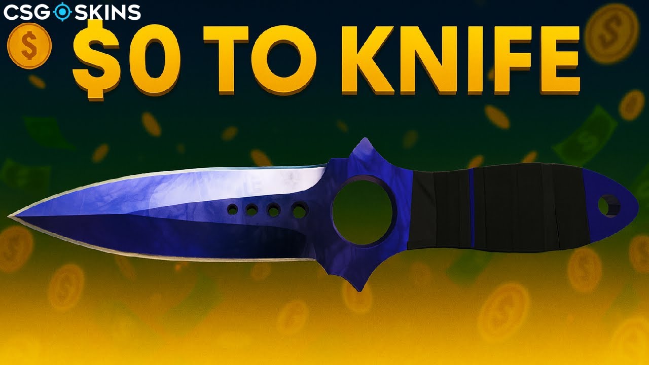 $0 ➝ KNIFE CHALLENGE! 🚀