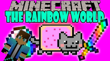 Minecraft: The Rainbow World Mod Showcase