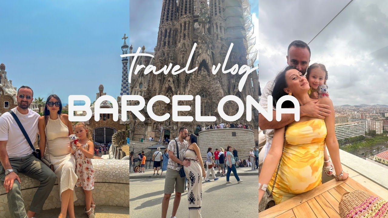 Семейный влог в Барселоне – Кристиана в своей 15-й стране! 🌍
