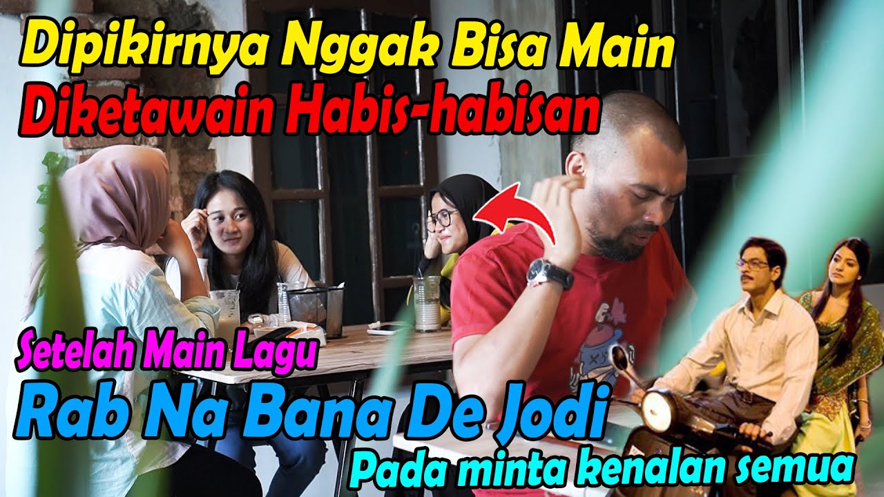 ⁣Dipikirnya Nggak Bisa Main, Diketawain. Setelah Mainkan Lagu Rabne Bana Di jodi,  Pada Minta Kenalan