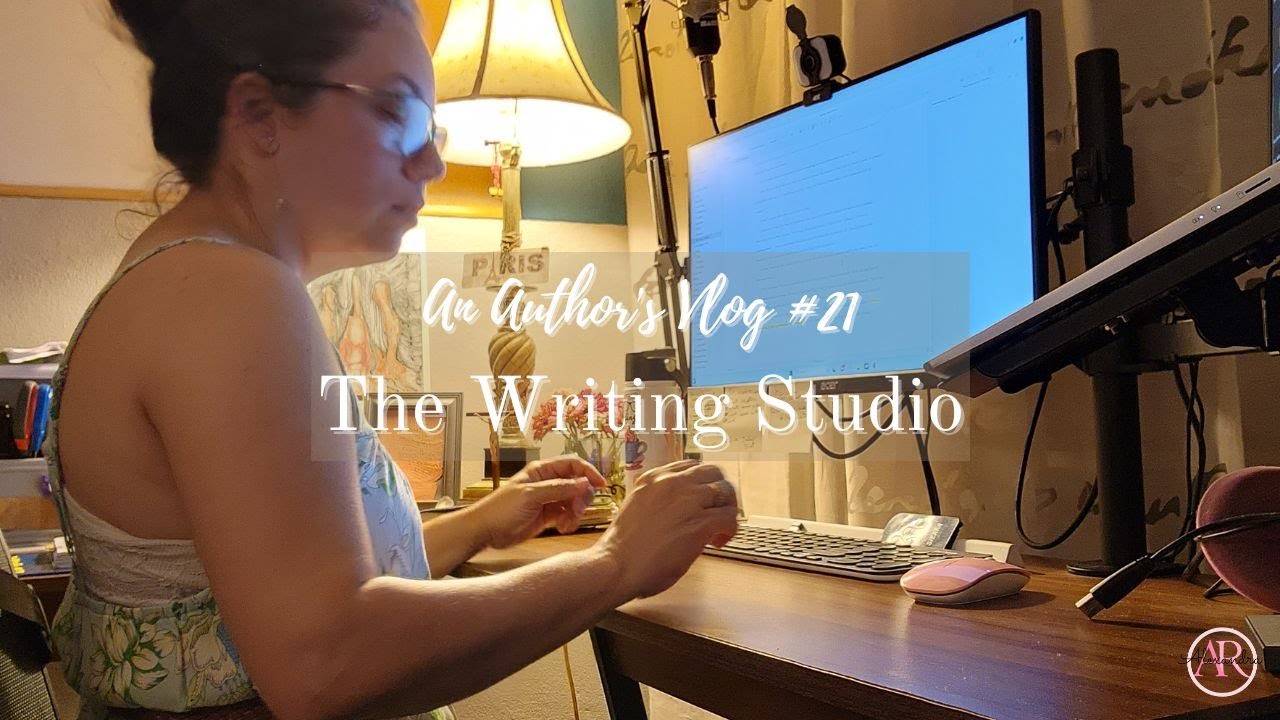 The Writing Studio | An Author's Vlog 20 - YouTube