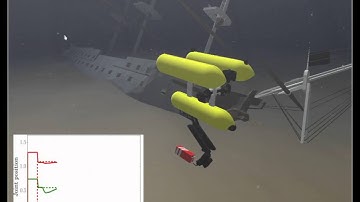Dynamic simulation of a underwater vehicle-manipulator