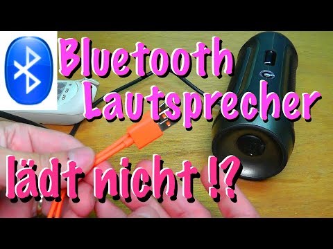 Bluetooth Lautsprecher lädt nicht auf - EINFACHSTE REPARATUR - YouTube