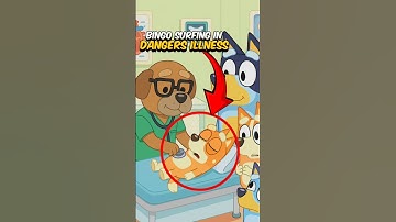 “Is Bingo Hiding a Deadly Illness? #bluey #blueybingo #cartoon
